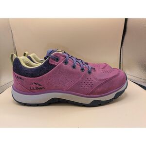 L.L.Bean Trailduster Women's Hiking Size 8.5 US Trail Burgundy Waterproof TEK2.5